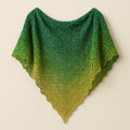 Yarnspresso — Emerald Horizon Lace Shawl — Knitting Pattern