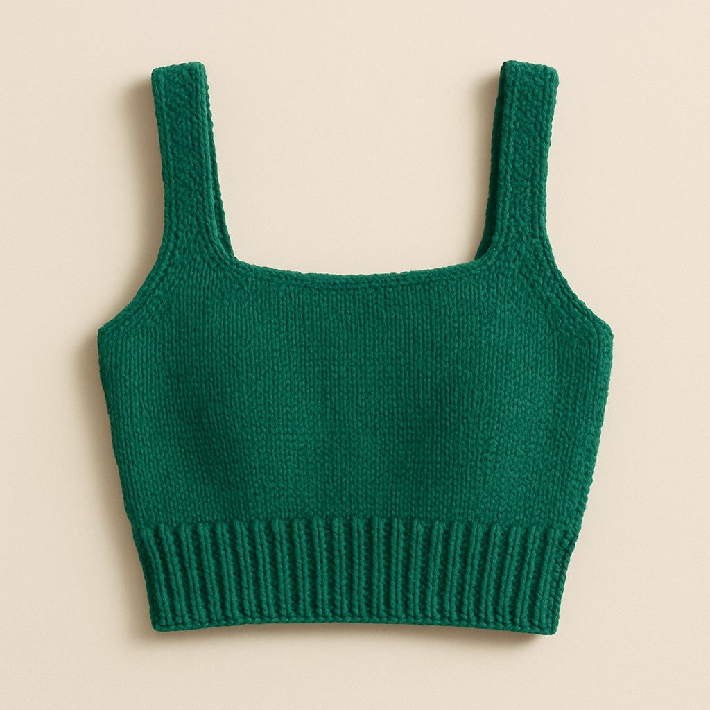 Yarnspresso — Emerald Summer Top — Knitting Pattern