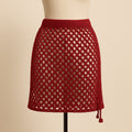 Yarnspresso — Ocean Breeze Mesh Beach Skirt Cover-up — Knitting Pattern