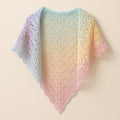 Yarnspresso — Pastel Breeze Boho Lace Shawl — Crochet Pattern