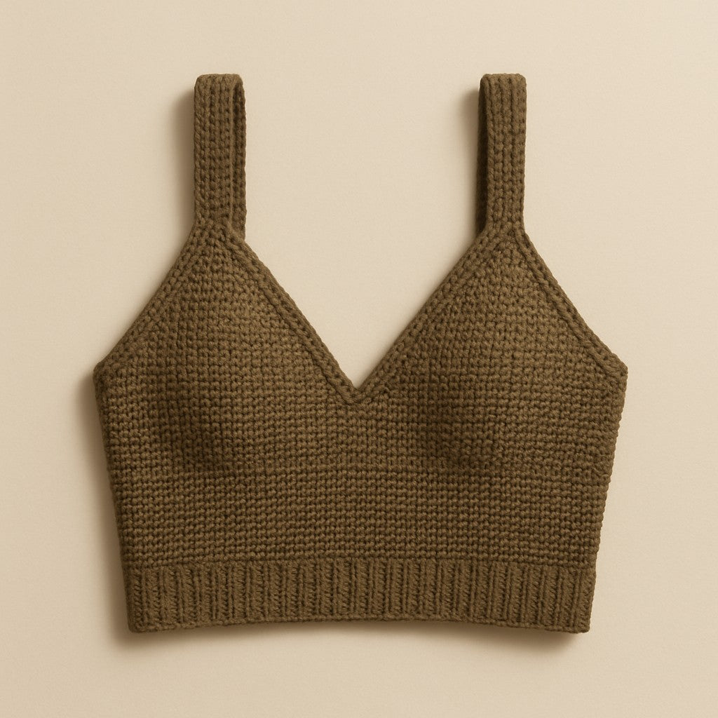 Yarnspresso — Summer Breeze Crop Top — Knitting Pattern