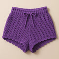 Yarnspresso — Vibrant Festival Crochet Shorts — Baby Dream Purple Crochet Pattern