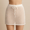 Yarnspresso — White Sands Mesh Beach Skirt Cover-up — Knitting Pattern
